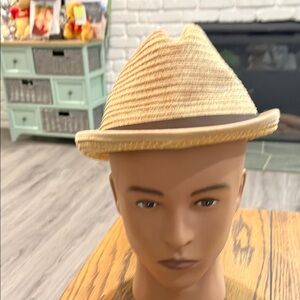Stylish Straw Fedora Hat